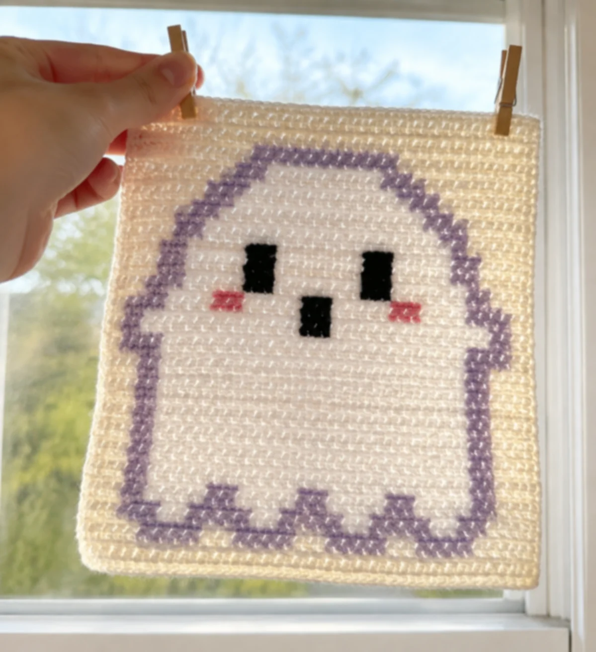 Little Ghost (Classic White) — finished crochet piece inspiration
